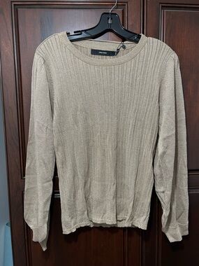 Vero Moda Women’s Ribbed Shimmer Sweater